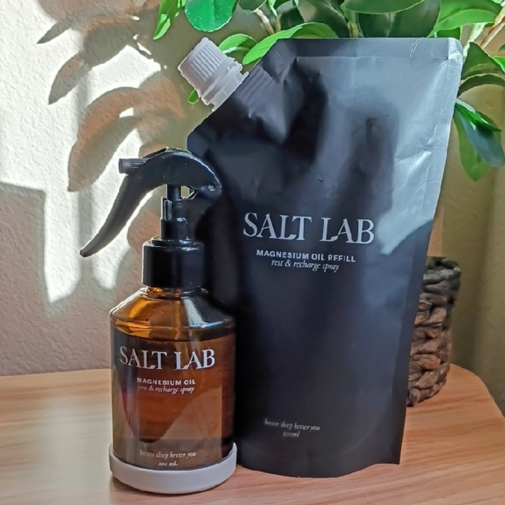 Magnesium Oil Spray and Refill Set